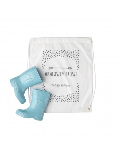 Kalosze PasteLove Jelonek - Błękitny, Kalosze poprosze