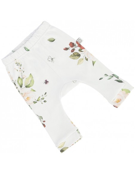 Getry niemowlęce z bawełny organicznej - Vintage Roses RÓŻNE ROZMIARY, Yosyo