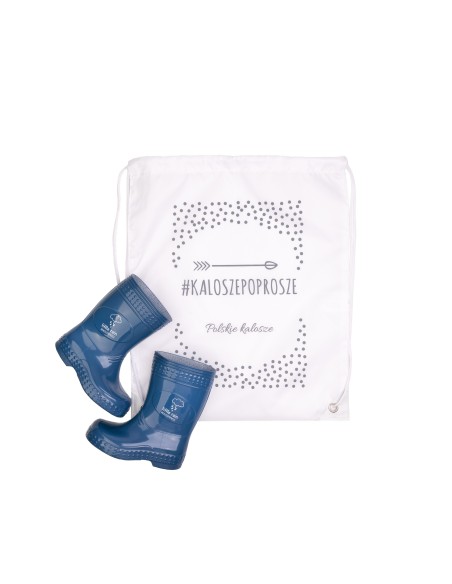 Kalosze Sweet Dreams Deszcz – Jeansowy  / RÓŻNE ROZMIARY, Kalosze poprosze