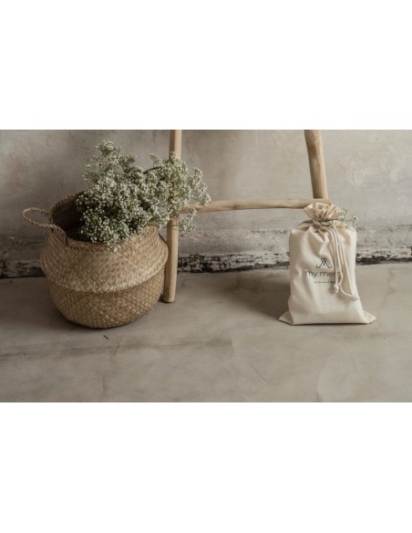 Czapeczka z bawełny organicznej light grey, My Memi