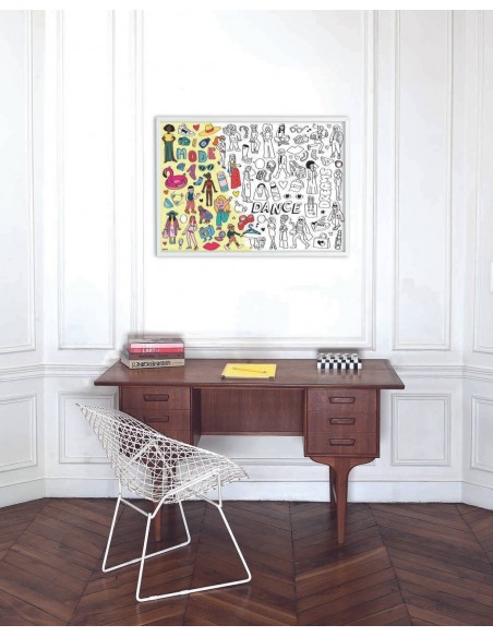 GIGANTYCZNA KOLOROWANKA 100x70 / STYLIST - OMY