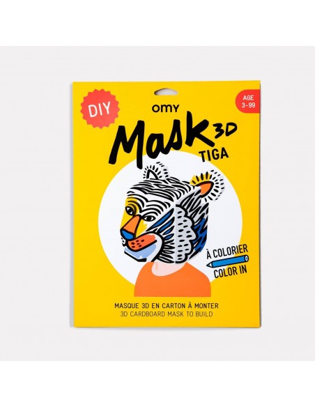 MASKA 3D / TYGRYS TIGA - OMY