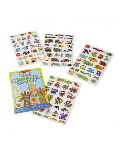 ZESTAW TATUAŻY DLA CHŁOPCÓW - MELISSA AND DOUG