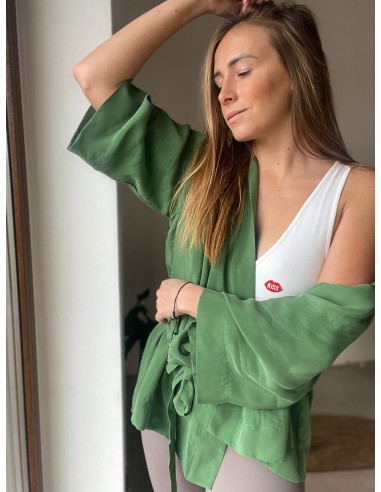 nowość SET Cupro, kimono plus szorty,...