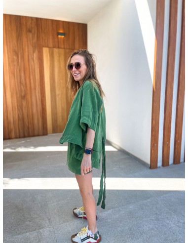 nowość SET Cupro, kimono plus szorty,...