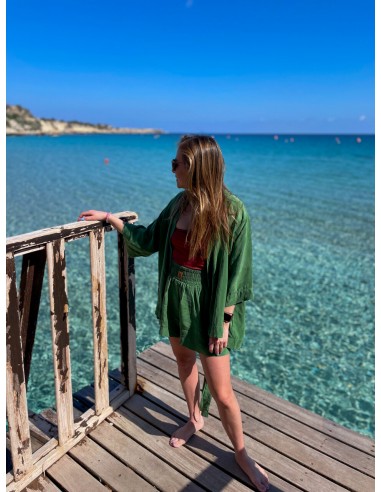 nowość SET Cupro, kimono plus szorty,...