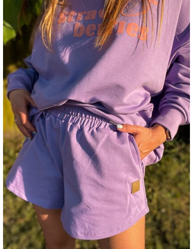 NEW Szorty z kieszeniami, lawenda,...