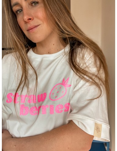 SPRING DROP Obszerny Tshirt, brokat,...