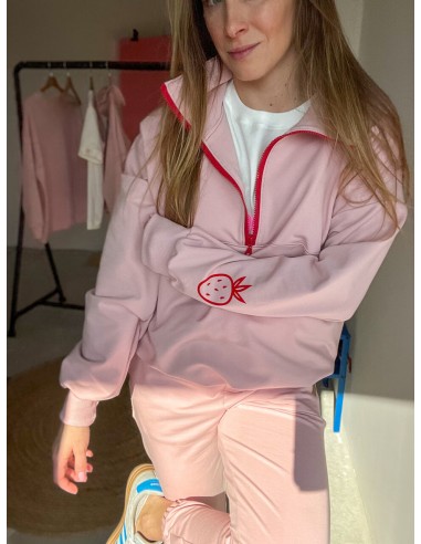 SPRING DROP Spodnie Slow, pudrowy...