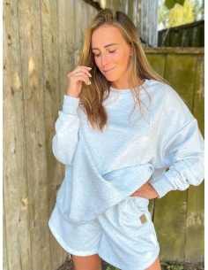 SPRING SALE Obszerna bluza,...