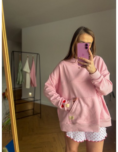 Mniej, Bluza z haftem, Bubble Gum