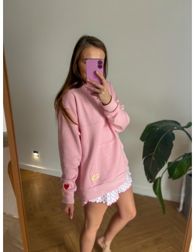 Mniej, Bluza z haftem, Bubble Gum