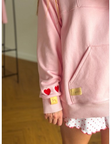 THEEND Mniej, Bluza z haftem, Bubble Gum