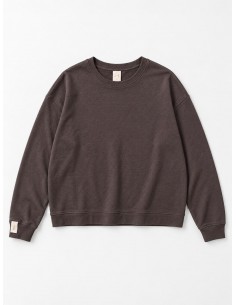nowość Longsleeve, brąz, Mniej