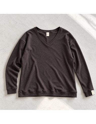 nowość Longsleeve klasyczny, brąz, Mniej