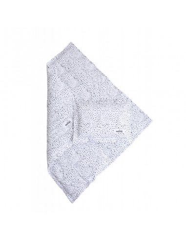 POŚCIEL DOTS / ROŻEK NIEMOWLĘCY - SZARFA GREY, MALOMI